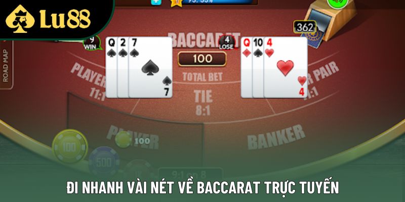 Đi nhanh vài nét về baccarat trực tuyến Đi nhanh vài nét về baccarat trực tuyến