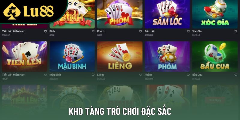 Kho tàng trò chơi đặc sắc Kho tàng trò chơi đặc sắc